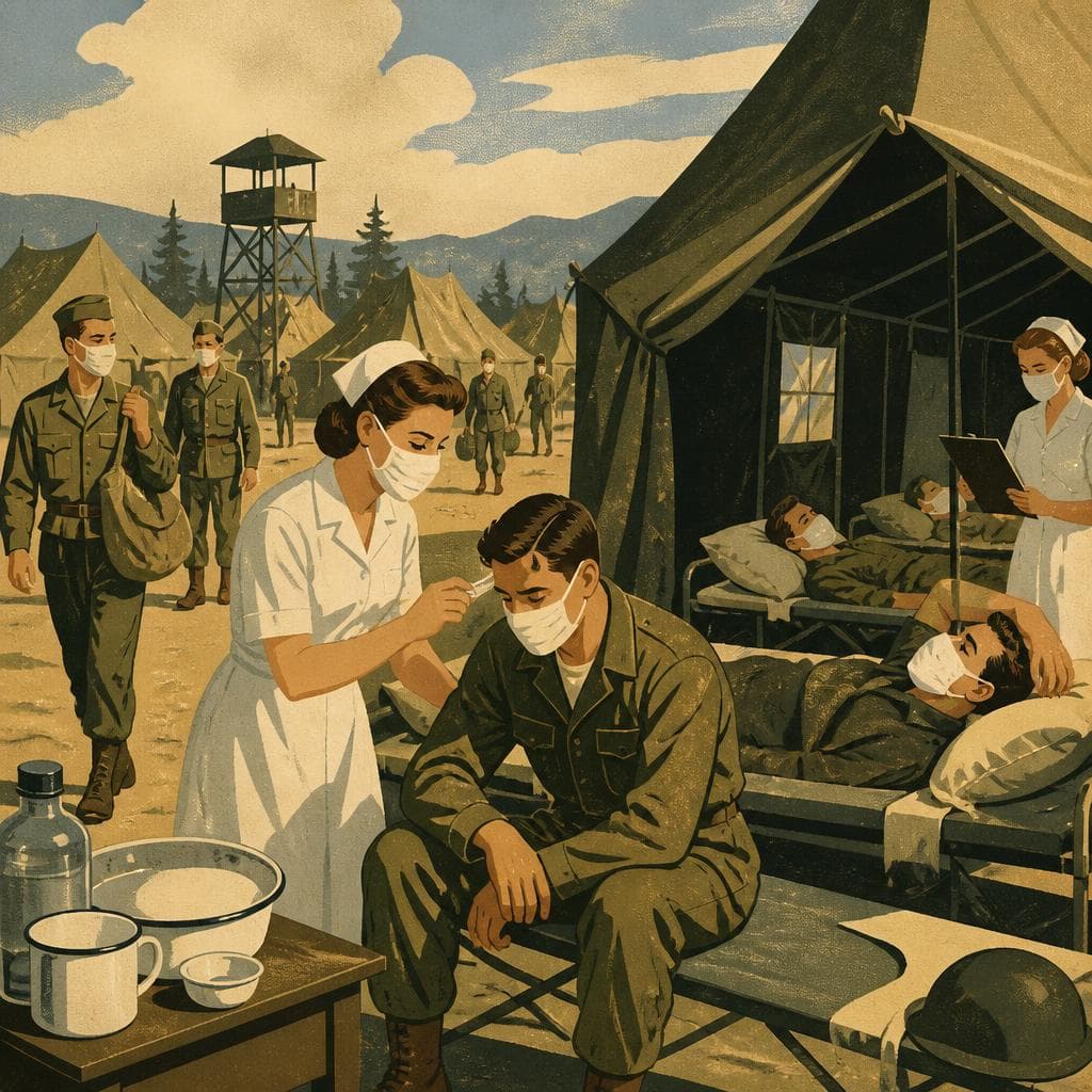 Cover art for When Influenza Hit Camp Fremont
