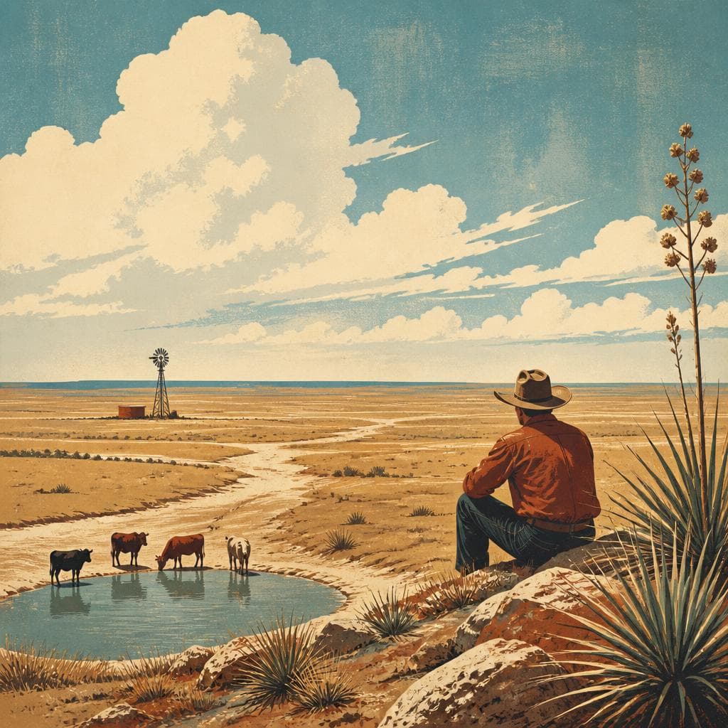 Cover art for Where Water Wrote the Plains