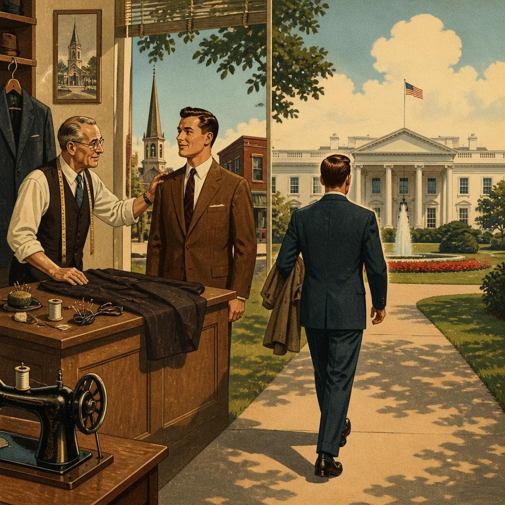 Cover art for From Tailor Shop to the White House