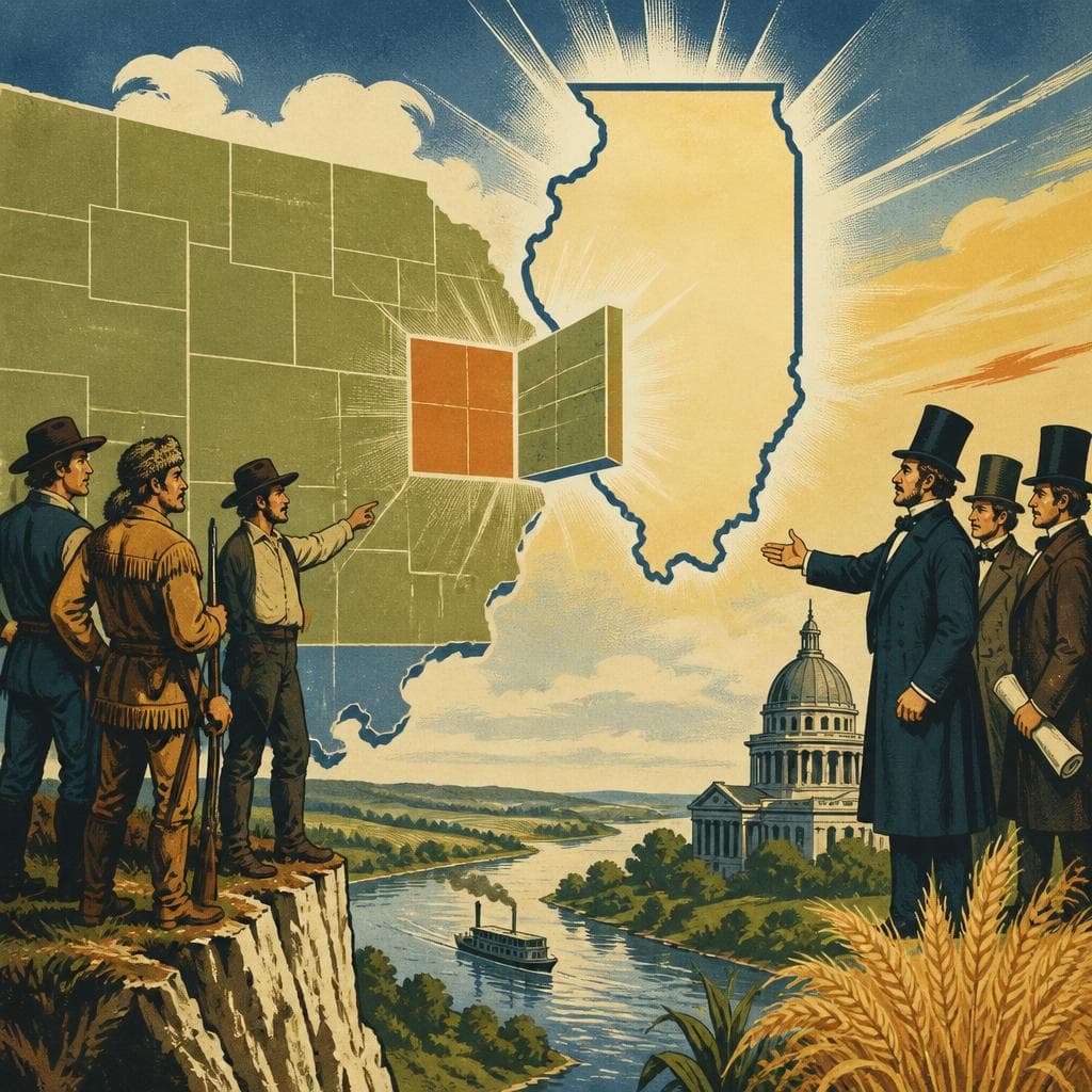 Cover art for How Pope County Opens Into Illinois Statehood