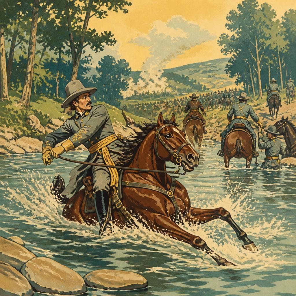 Cover art for Where Marmaduke Slipped Across the St. Francis