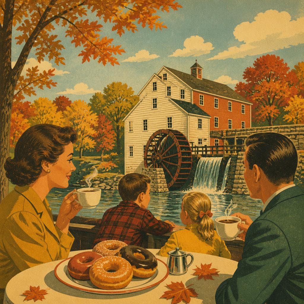 Cover art for When Fall Returns to Louisburg in a Cup and a Doughnut