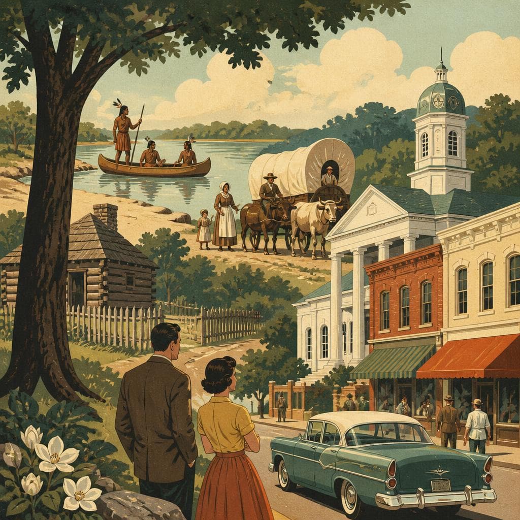Cover art for Before Statehood, a Town Took Root