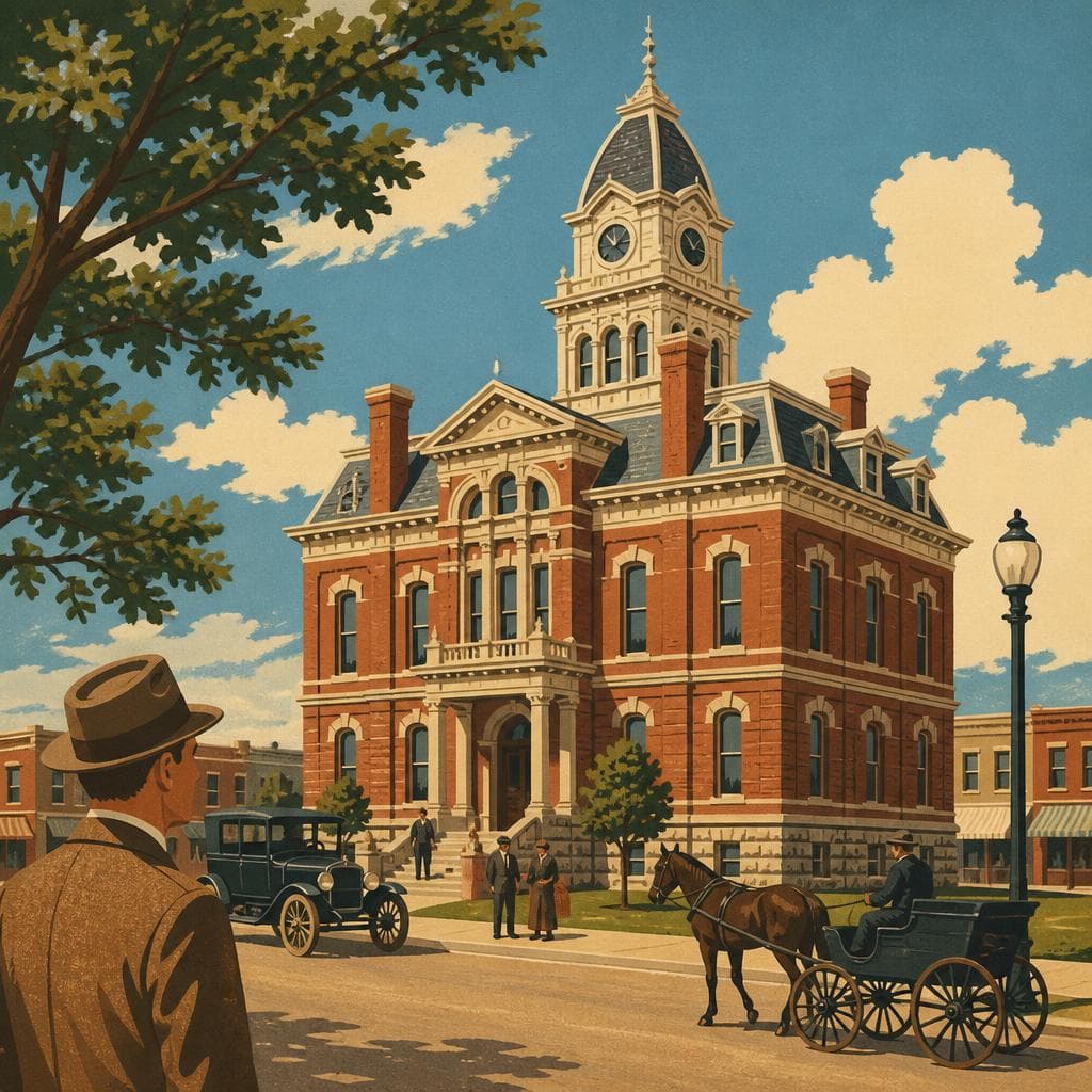 Cover art for When Dallas Built a Courthouse to Mean Business