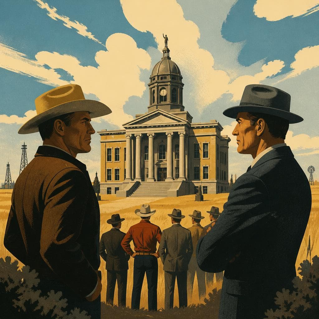 Cover art for Where Ness County Came to a Decision