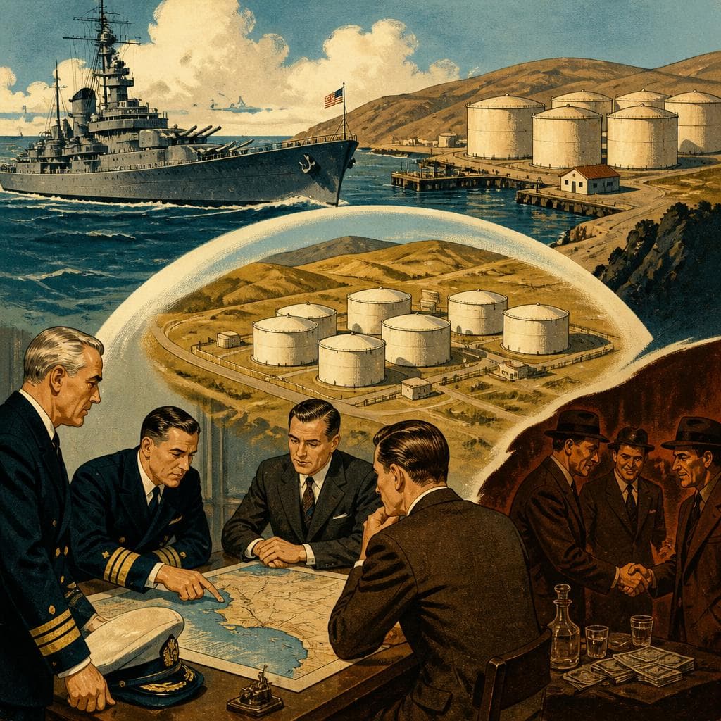 Cover art for Before the Scandal, a Fuel Reserve for War