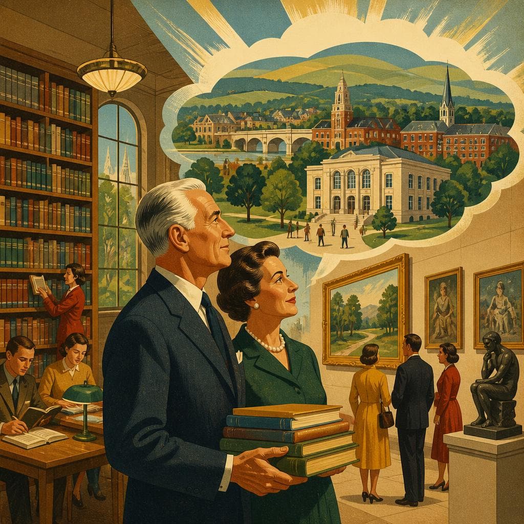 Cover art for A Library, an Art Gallery, and a Very Big Idea