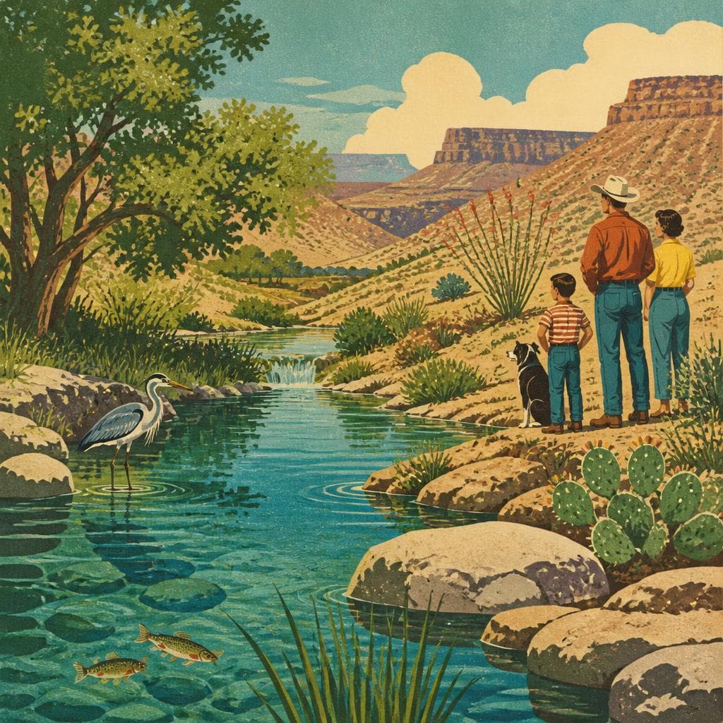 Cover art for Where Clear Water Holds the Lower Pecos Together