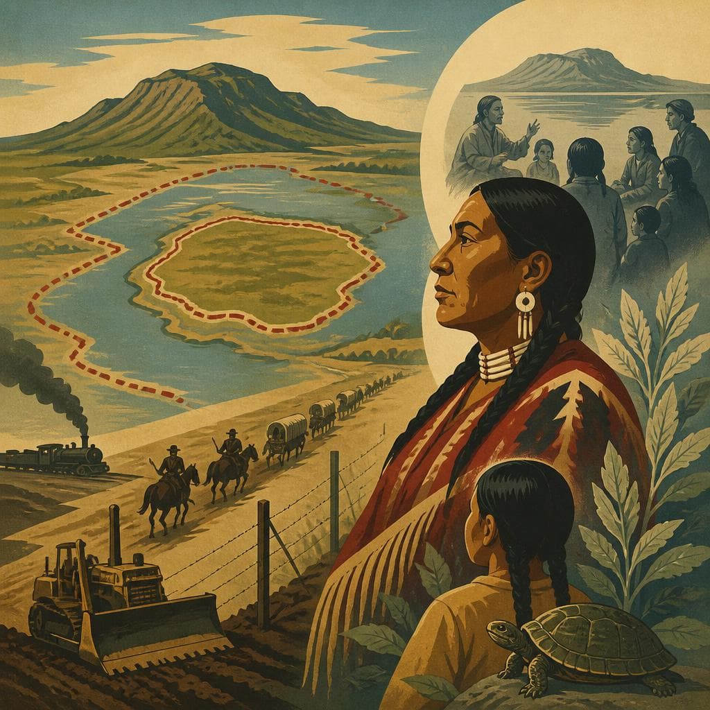 Cover art for How Turtle Mountain Lost Land but Kept Its Claim