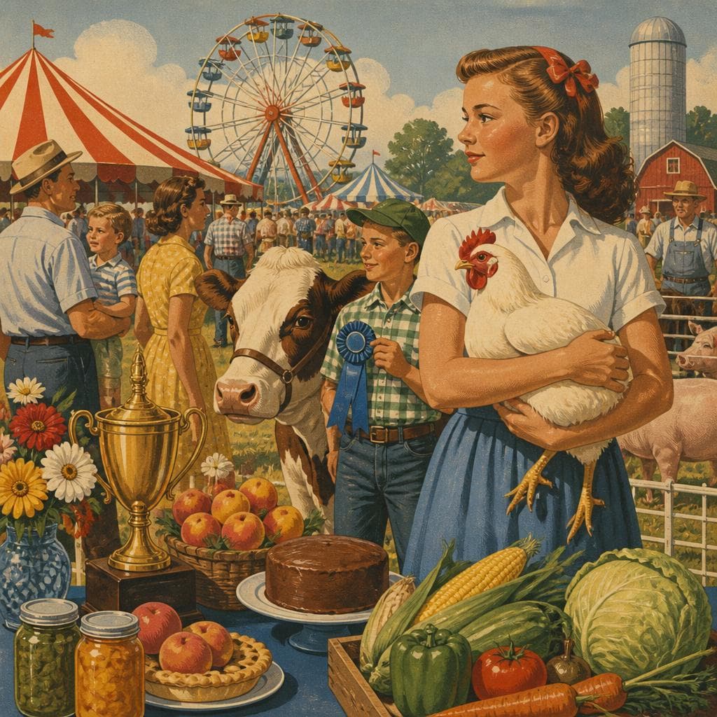Cover art for What a County Fair Puts on Display
