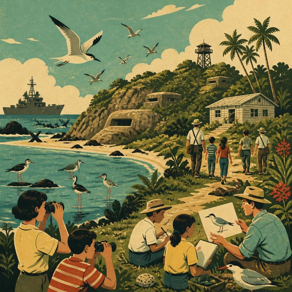 Cover art for Where Birds Pause, and People Learn