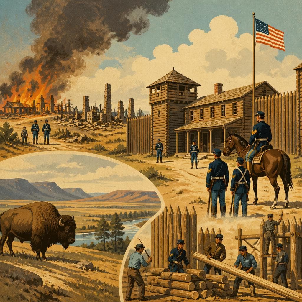 Cover art for After the Burning, a Border Post Endured