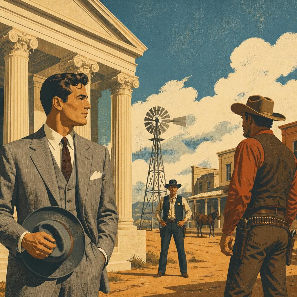 Cover art for Temple Houston on the Panhandle Circuit