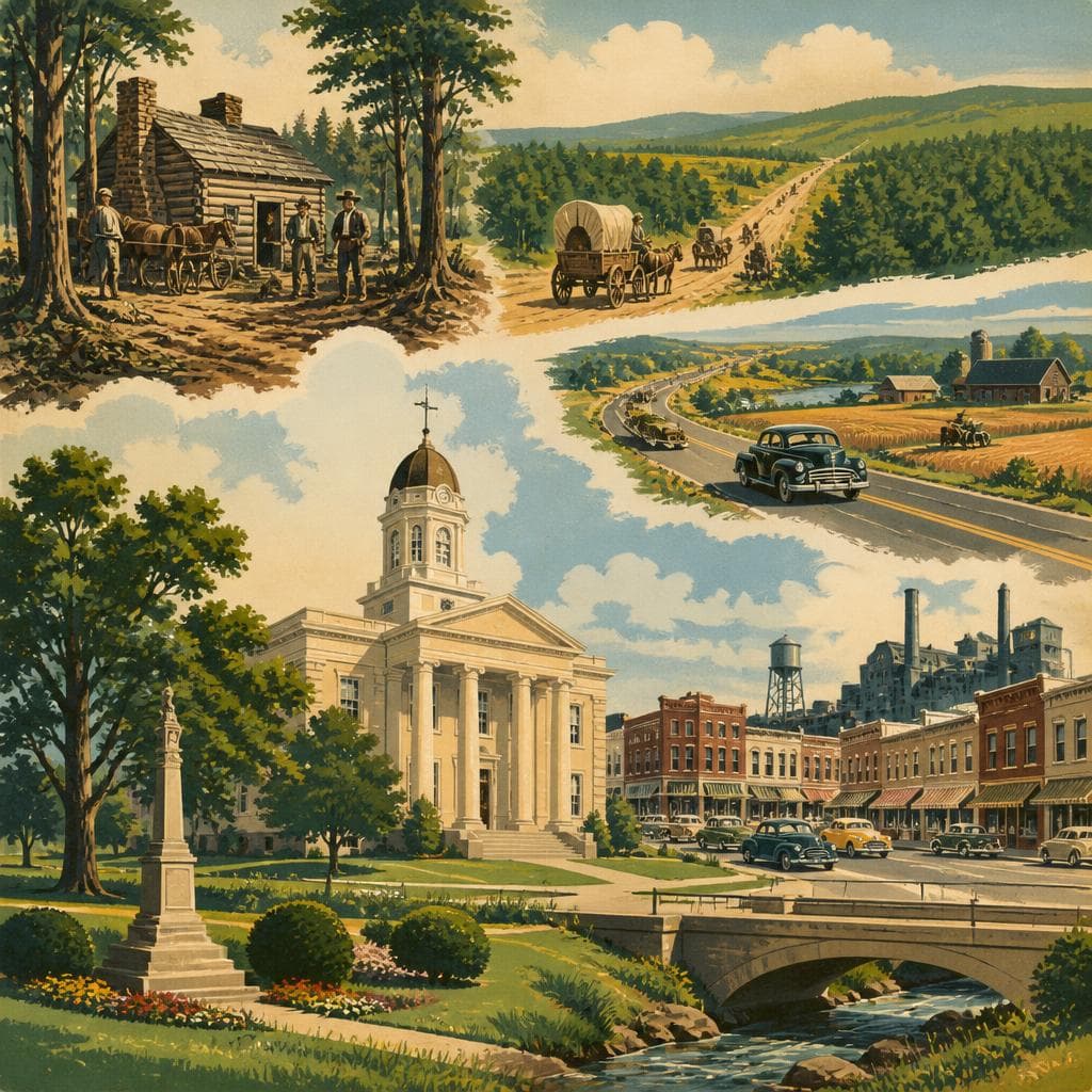 Cover art for A County Cut From the Interior