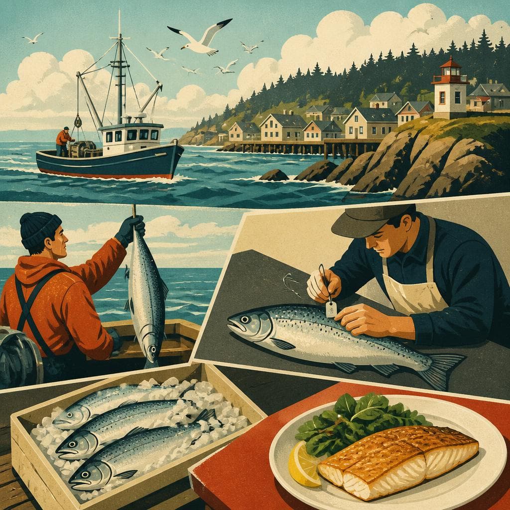 Cover art for The Fish With a Name Behind It