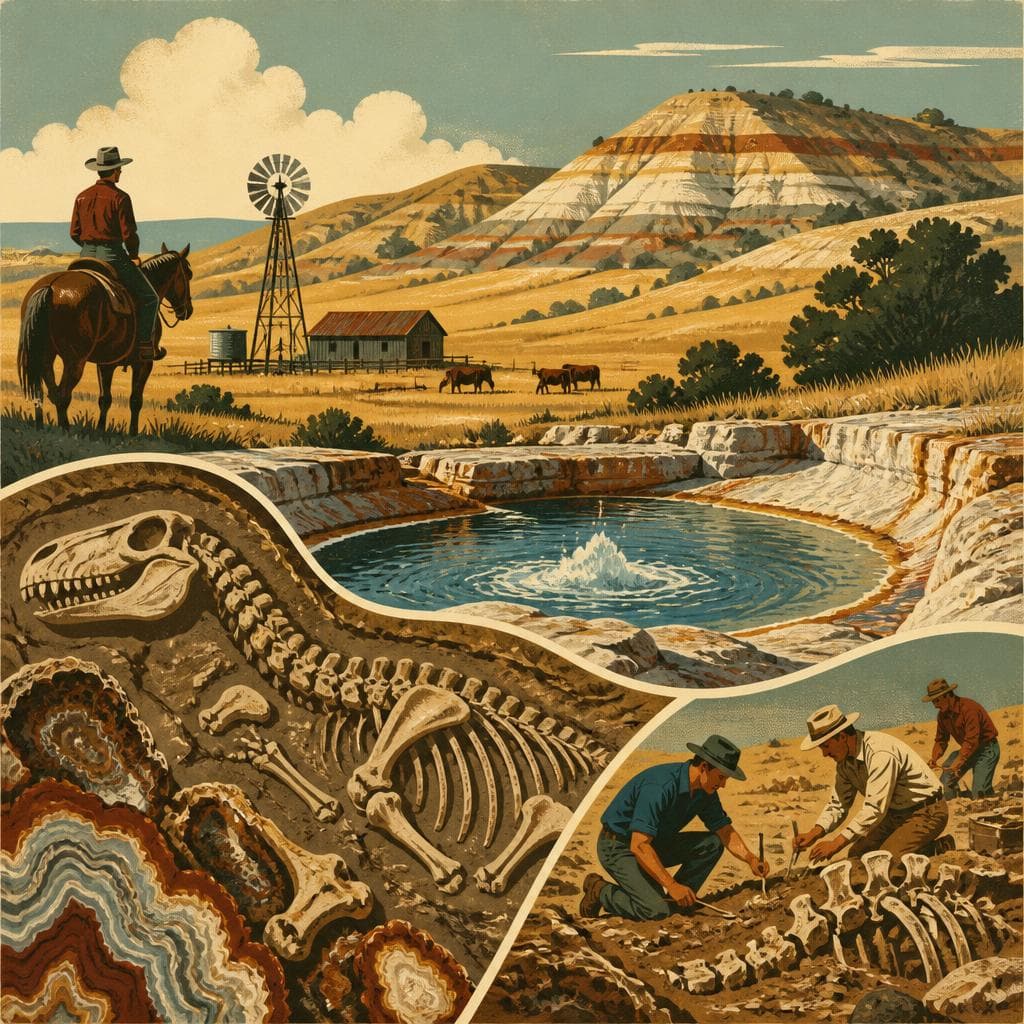 Cover art for Where the Hills Spilled Bones