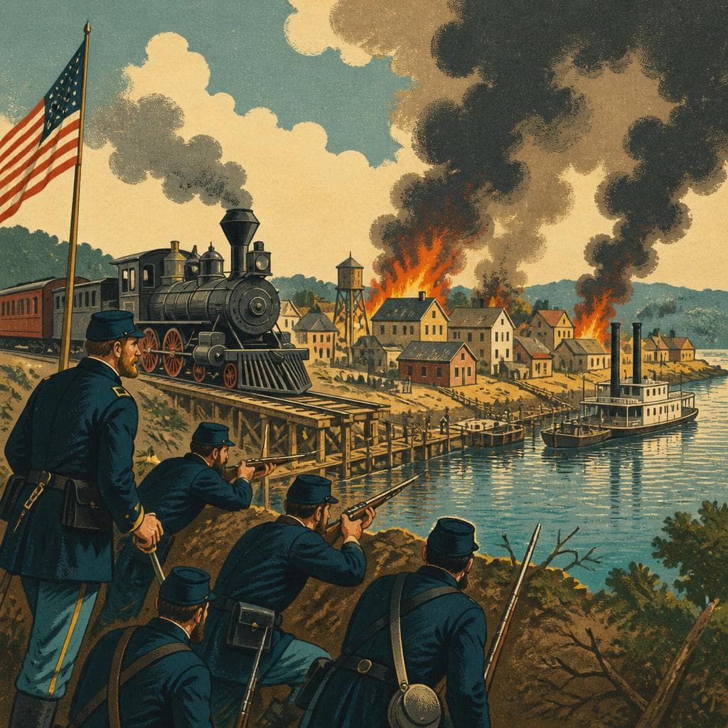 Cover art for When the Railroad Made Enterprise a Battlefield