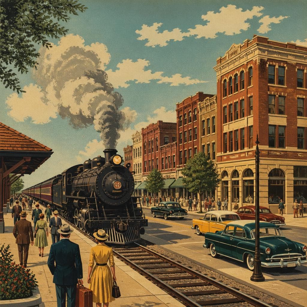 Cover art for When the Tracks Rewrote Red Oak