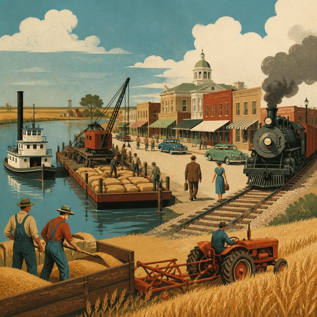 Cover art for Where Water and Rail Made Ordway Matter