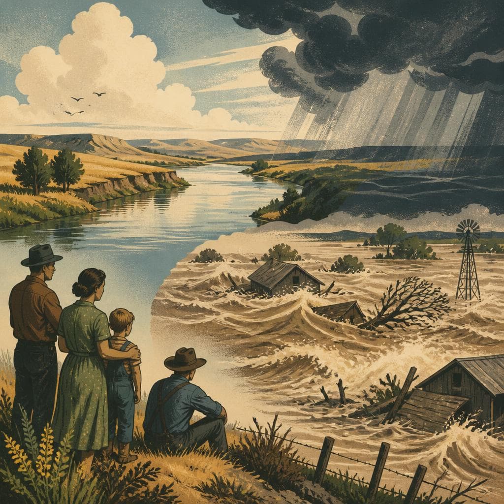 Cover art for When the Republican River Turned Mean