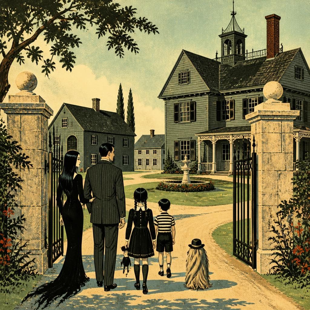 Cover art for Where the Adamses Kept Coming Home