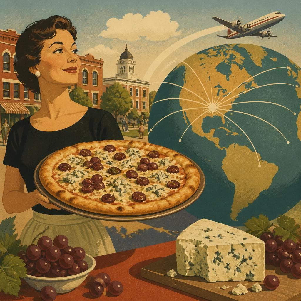 Cover art for When Grapes Met Gorgonzola in Fayetteville