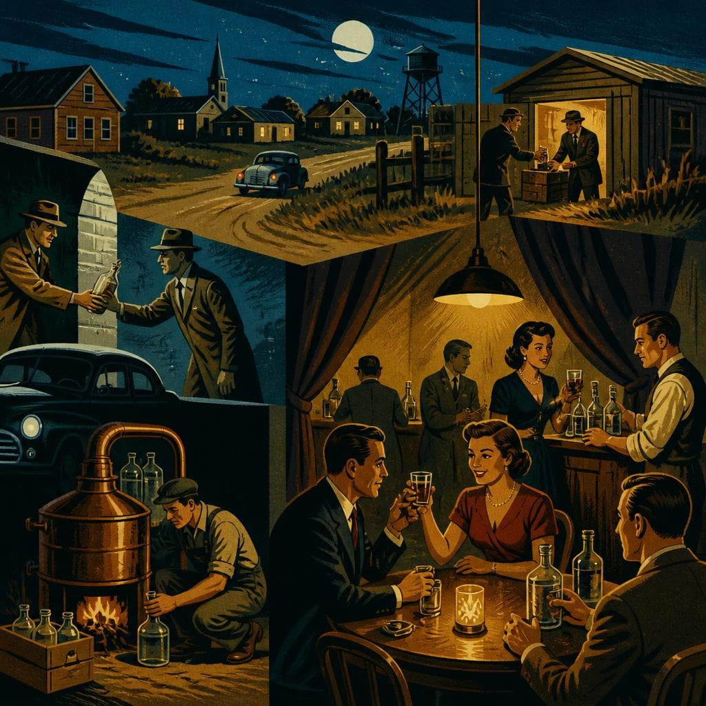 Cover art for Dry Law, Busy Nights in Valley City