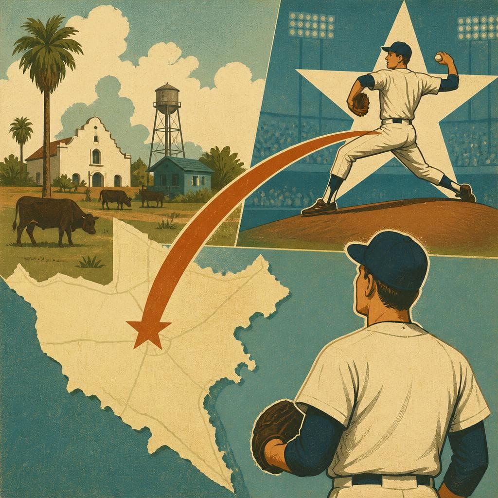 Cover art for From Sinton to the All-Star Mound