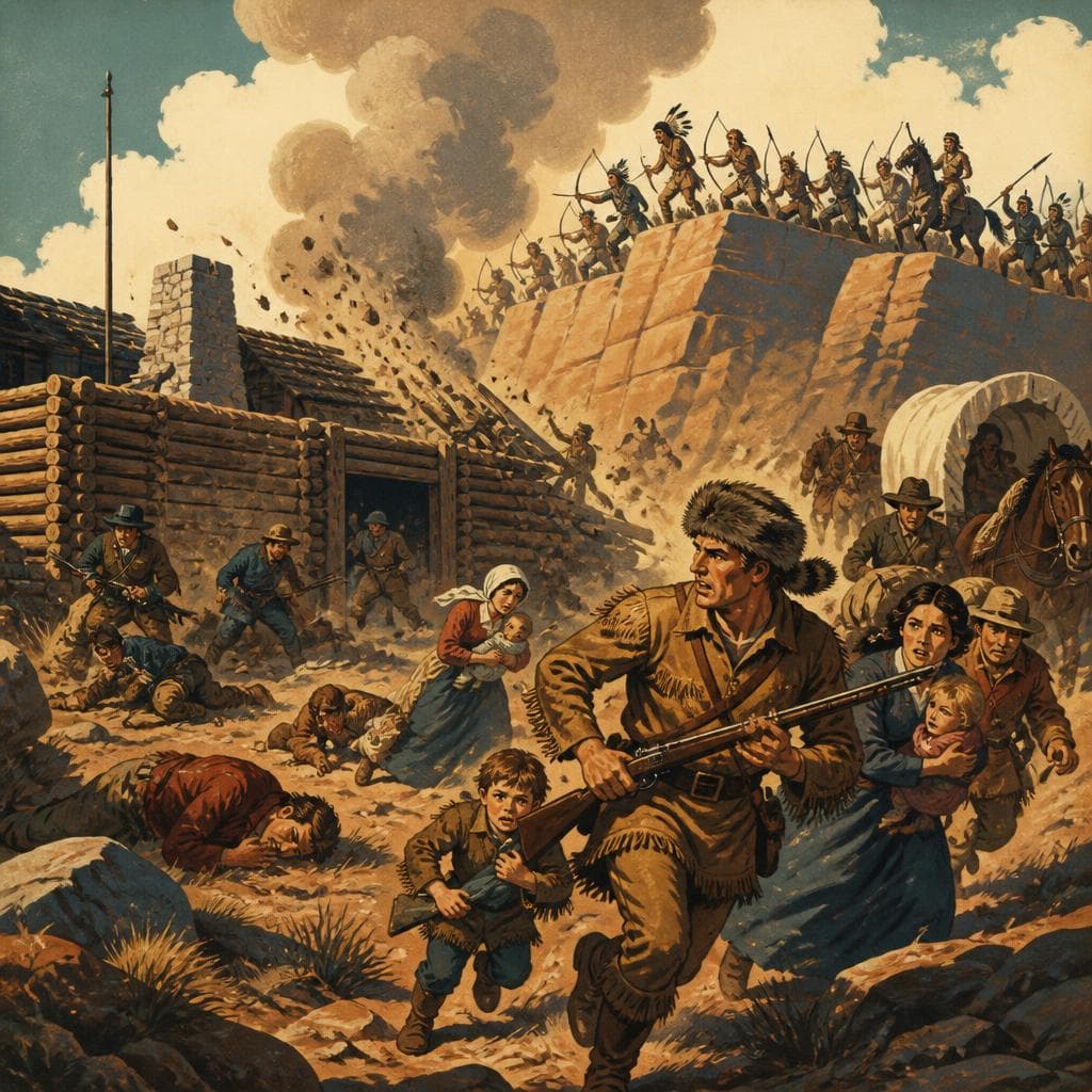 Cover art for Squire Boone and the Fall of Painted Stone