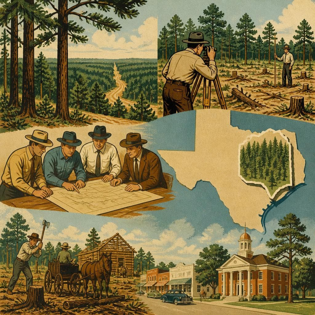 Cover art for A County Drawn From the Pines