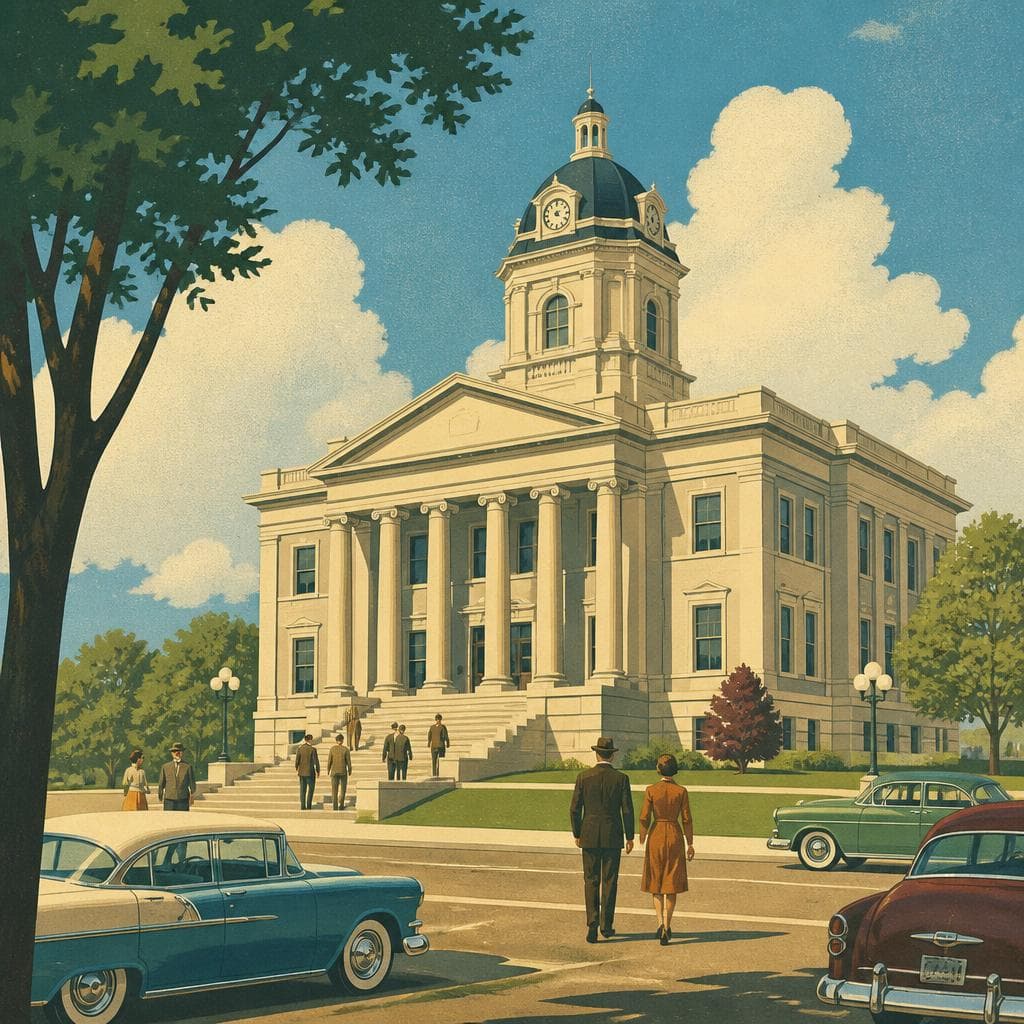 Cover art for A Courthouse Big Enough to Say We’re Here