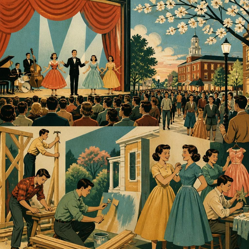 Cover art for When Spring Sing Turns Searcy Into a Show Town