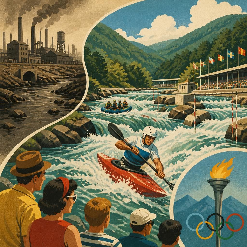 Cover art for Where an Industrial River Became Olympic Water