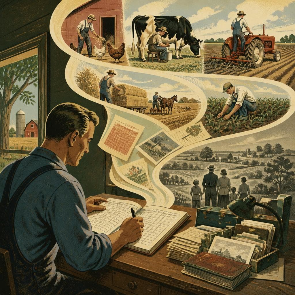 Cover art for A Farm Written Down