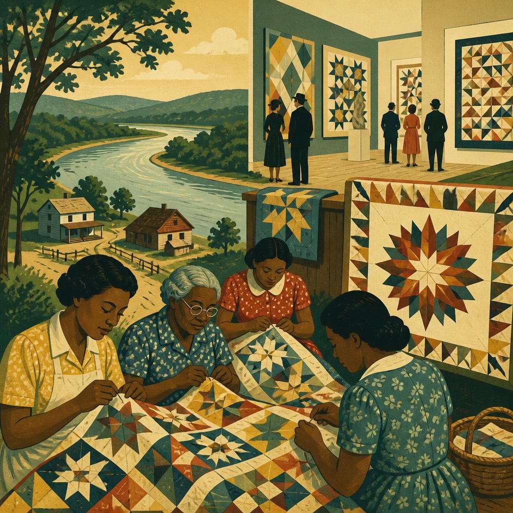 Cover art for Quilts From the River Bend