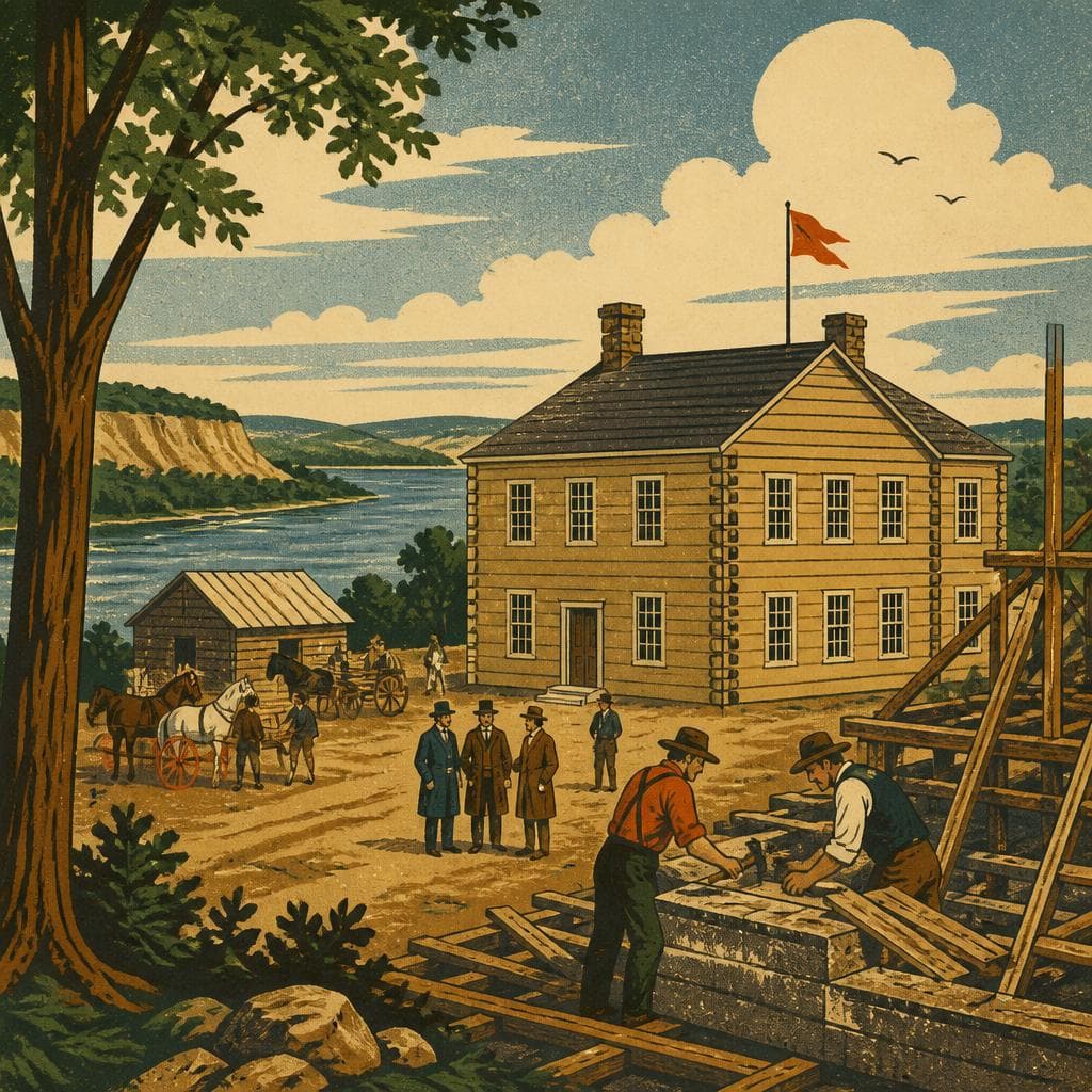 Cover art for Where Wisconsin Government Began in a Hurry