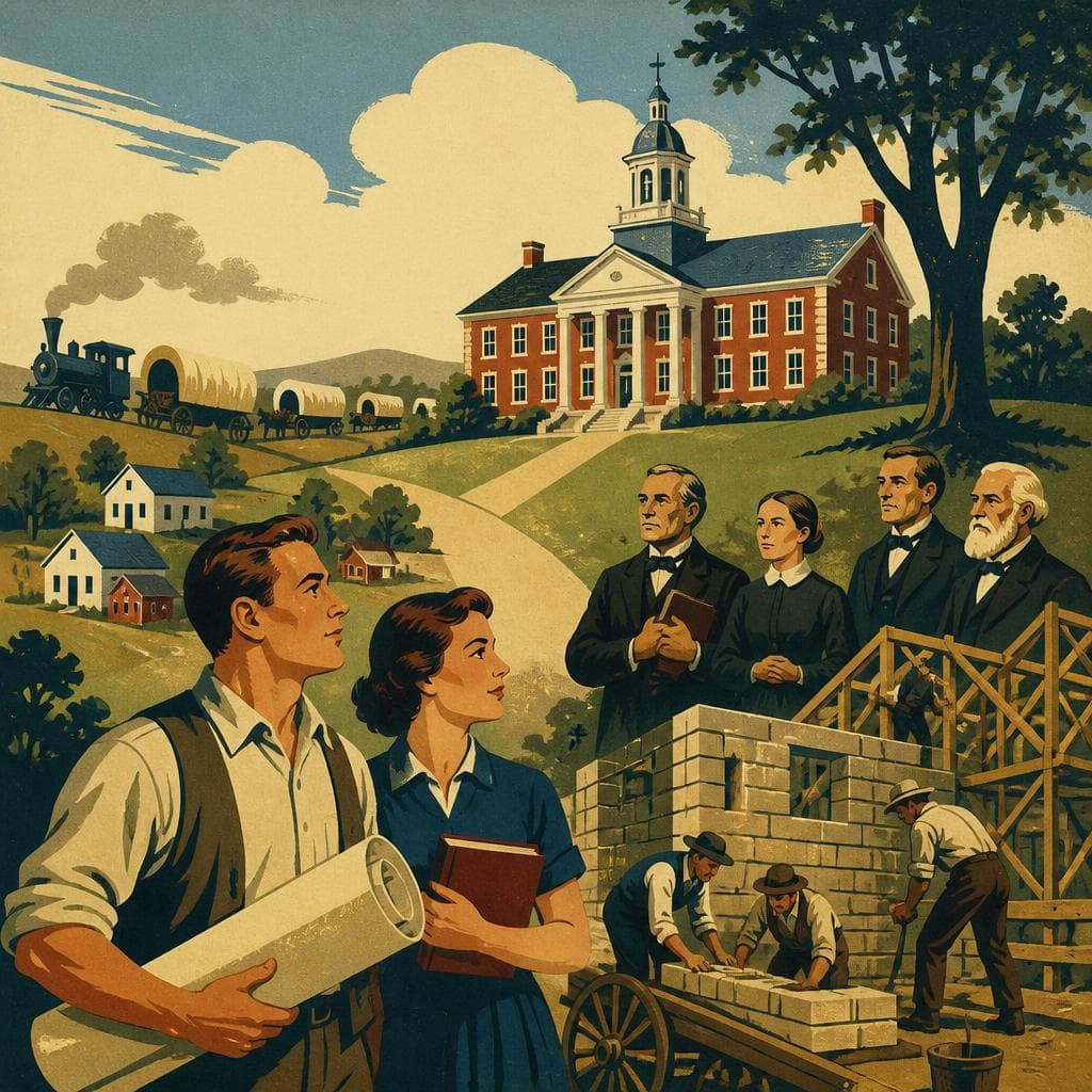 Cover art for When a Young State Built a College