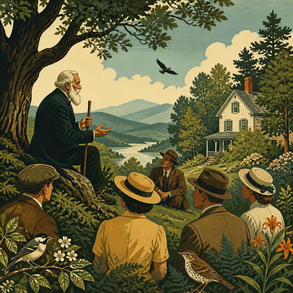 Cover art for Where John Burroughs Went to Listen