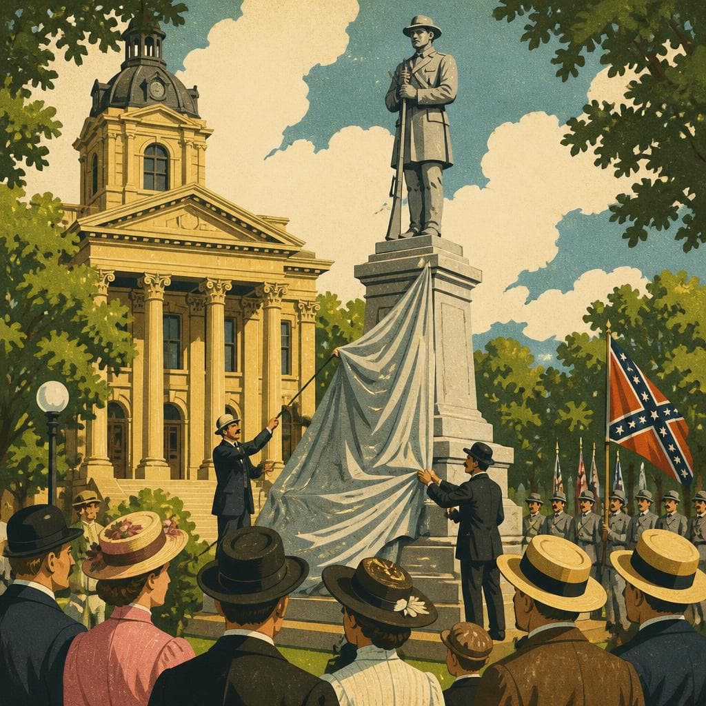 Cover art for How a Courthouse Lawn Became Confederate Memory