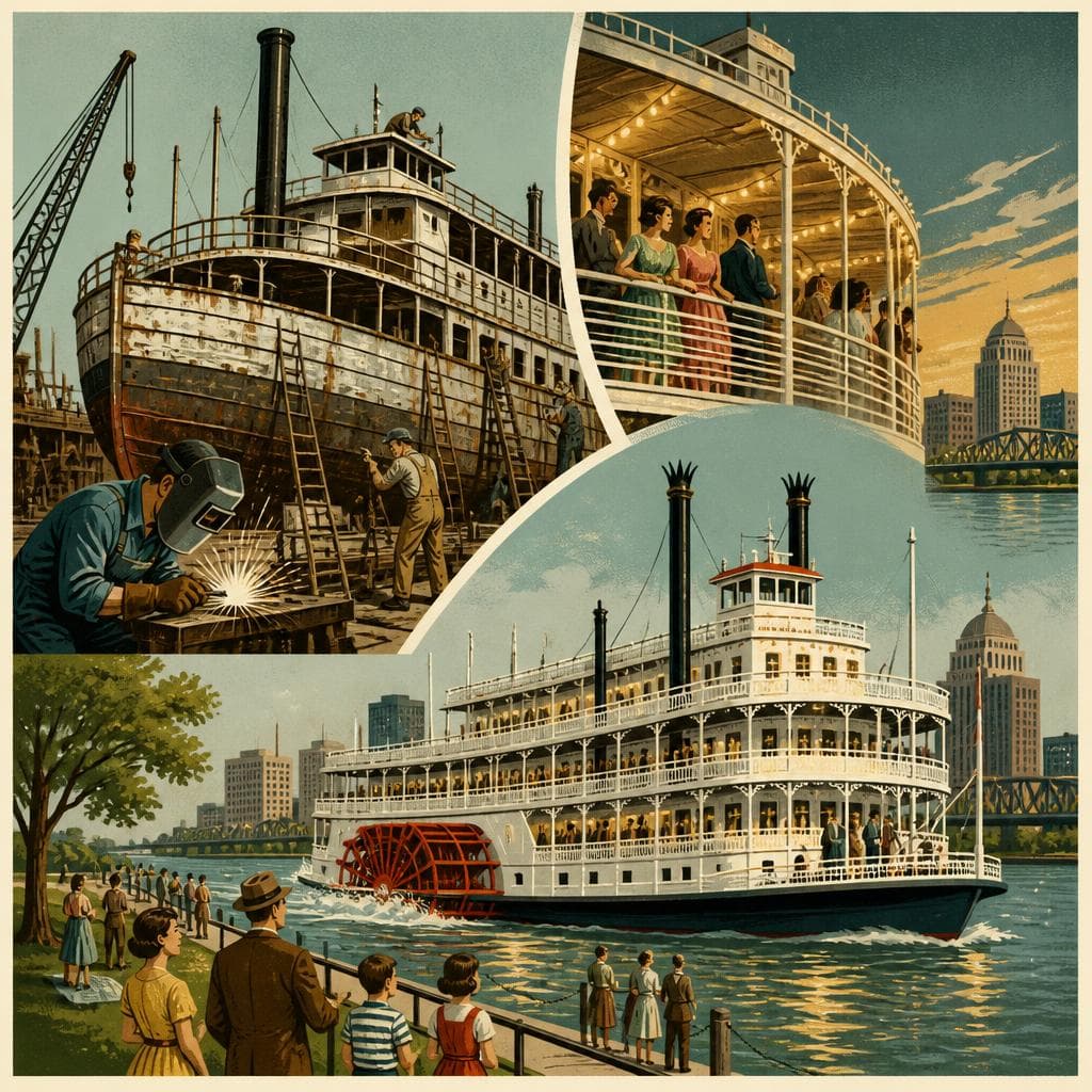 Cover art for How Louisville Gave an Old Steamboat a Second Life