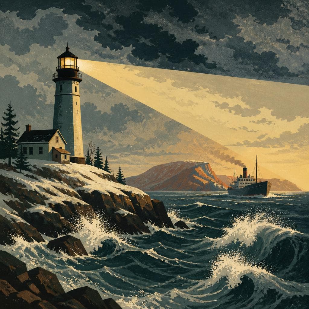 Cover art for The Light at the River Mouth