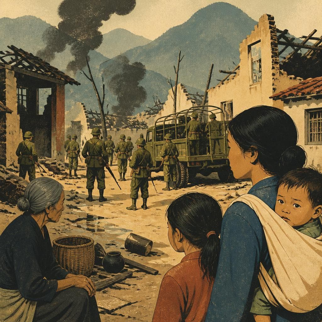 Cover art for Where the Army Came for the Village