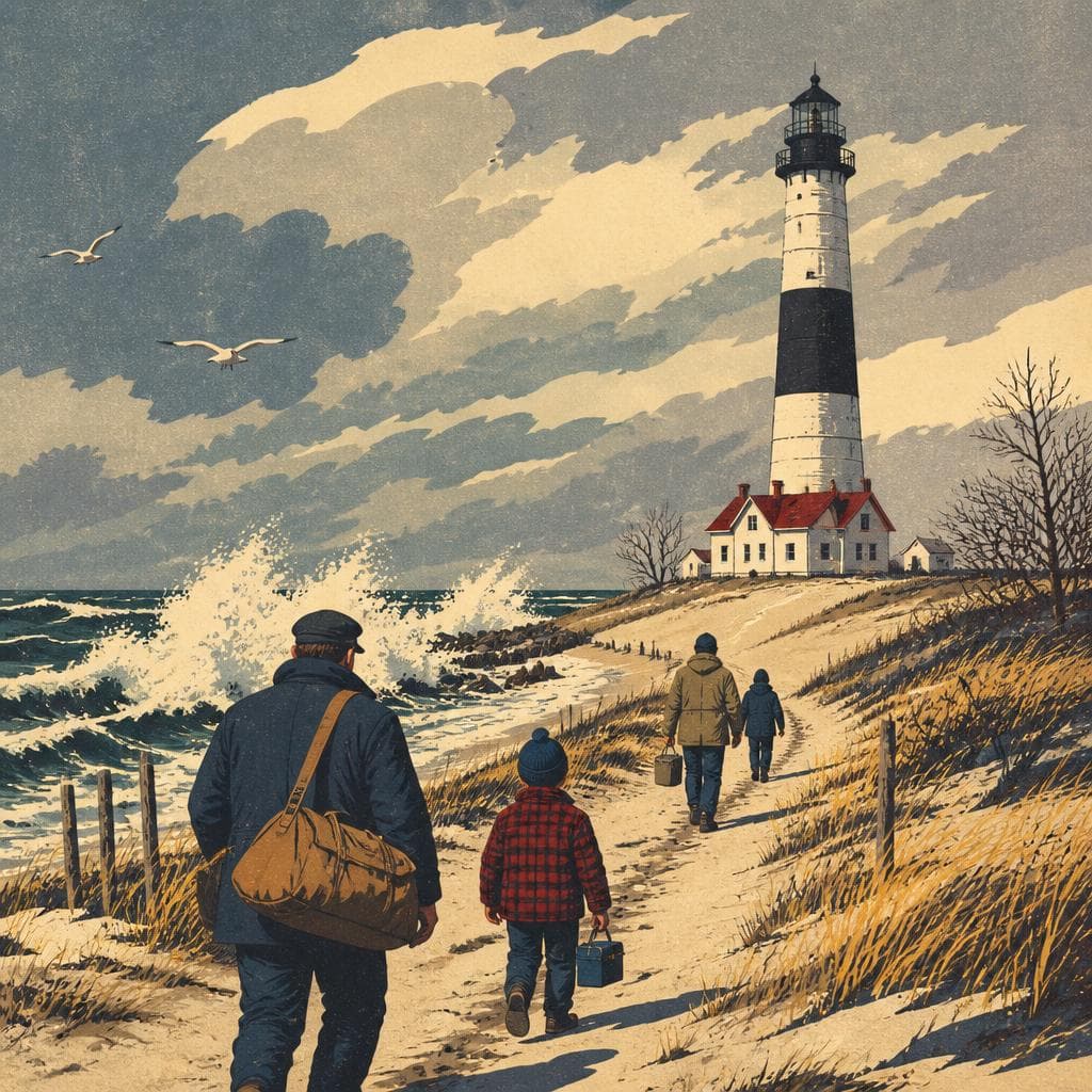 Cover art for The Long Walk to Big Sable Light