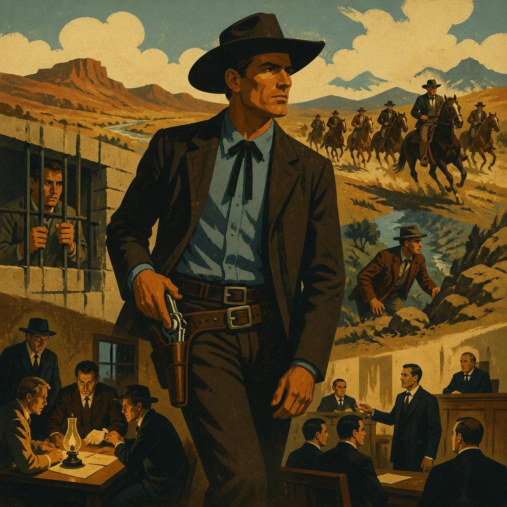 Cover art for Tom Starr and the Frontier of Law