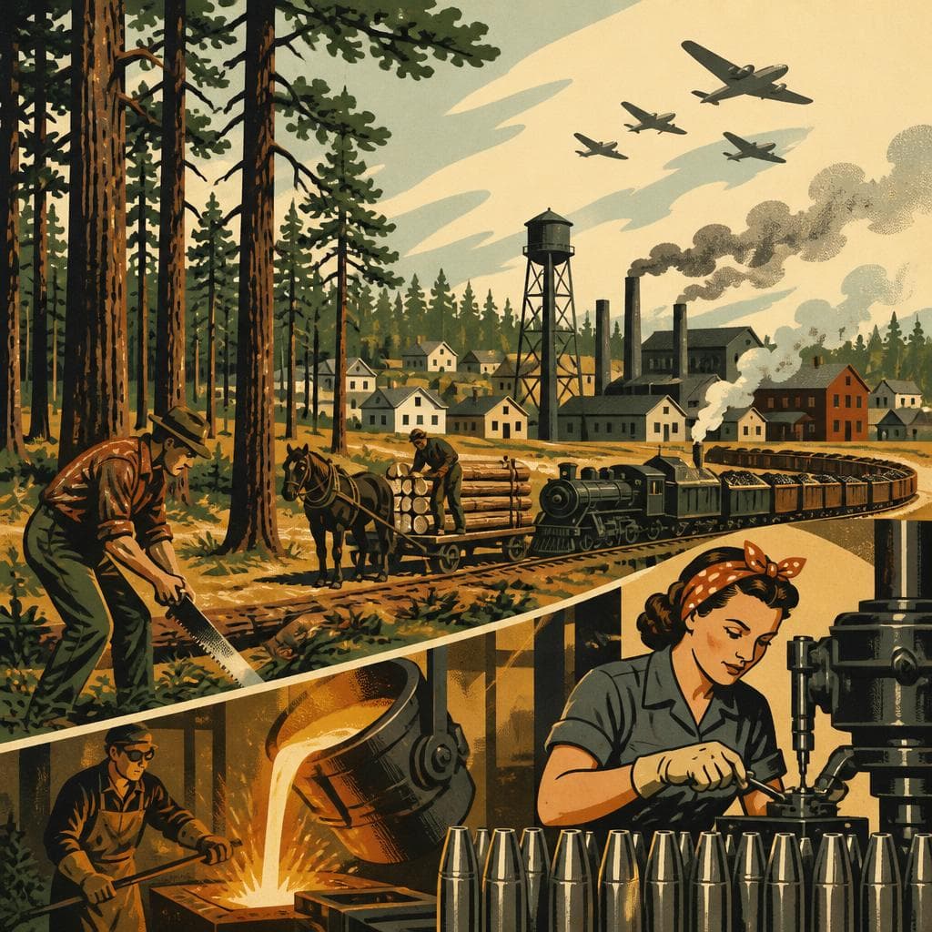 Cover art for Where the Pines Fed a Revolution