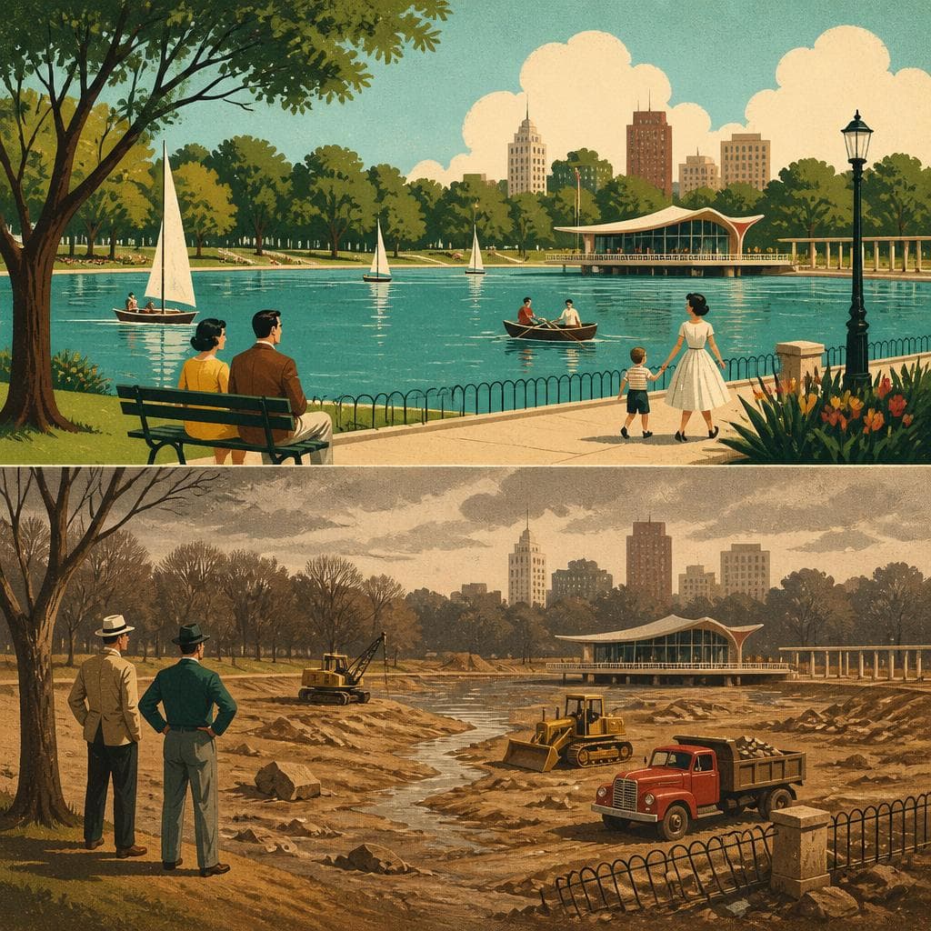 Cover art for When the Lake Had to Go