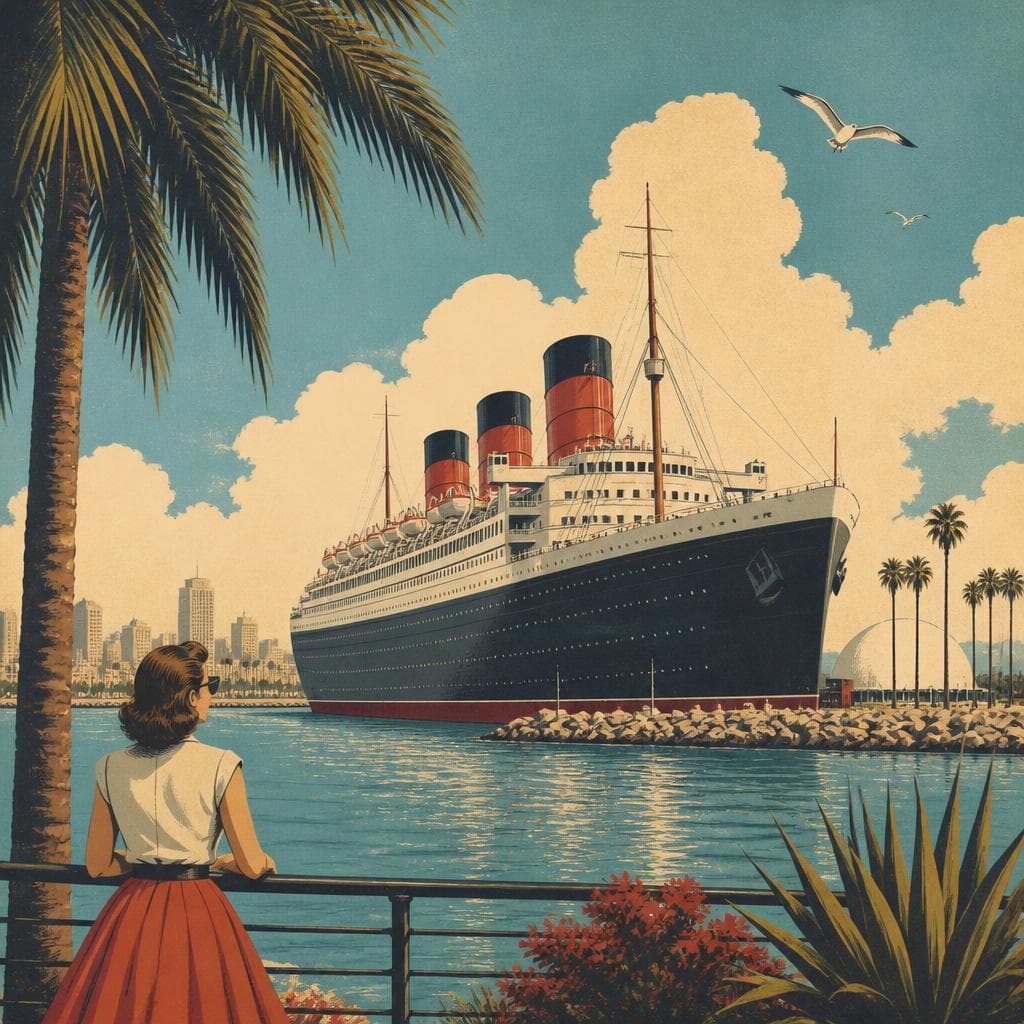 Cover art for The Ocean Liner Long Beach Refused to Lose