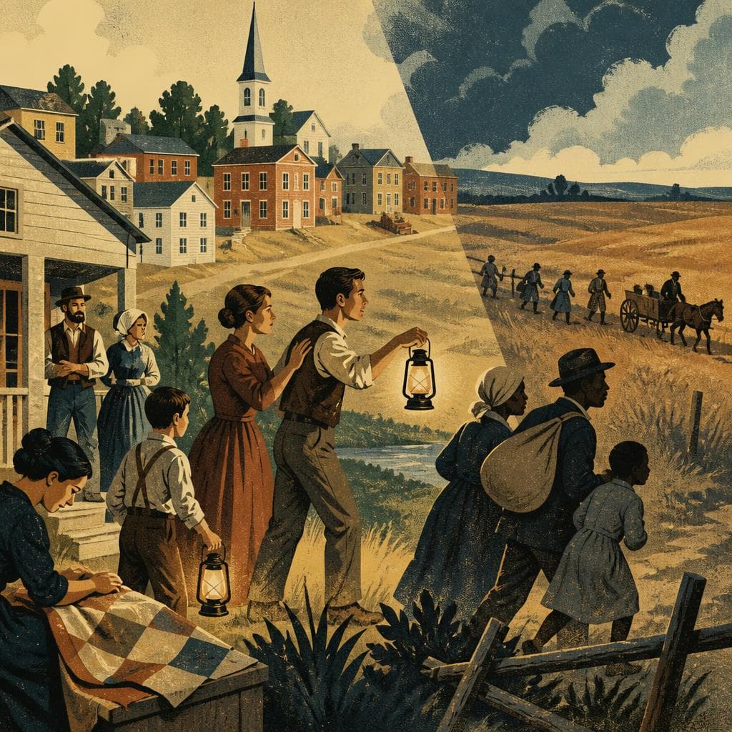 Cover art for The Little Iowa Town That Chose Sides