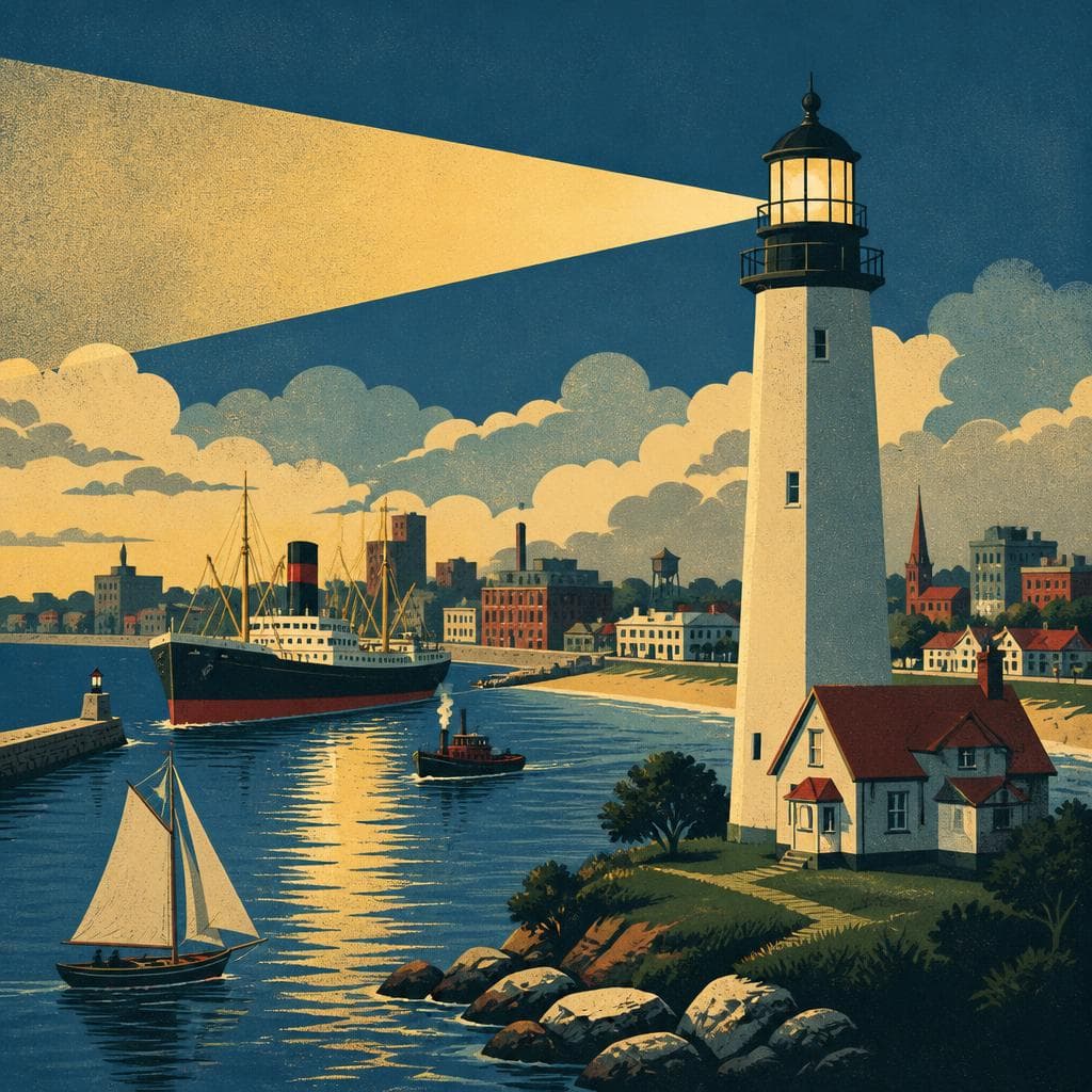 Cover art for The Light That Made a Port