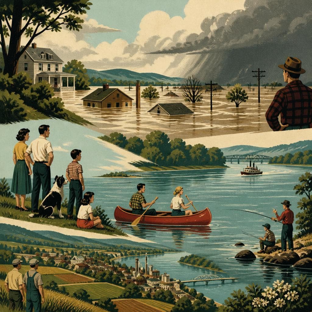 Cover art for When the River Came Calling